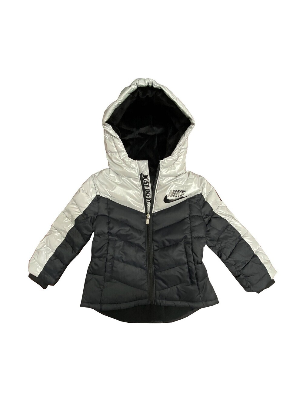 Nike Toddler Girls Chevron Puffer Jacket Size 3T
